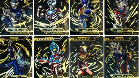 最新奥特曼卡牌爆料图片,神秘力量觉醒，宇宙英雄集结！